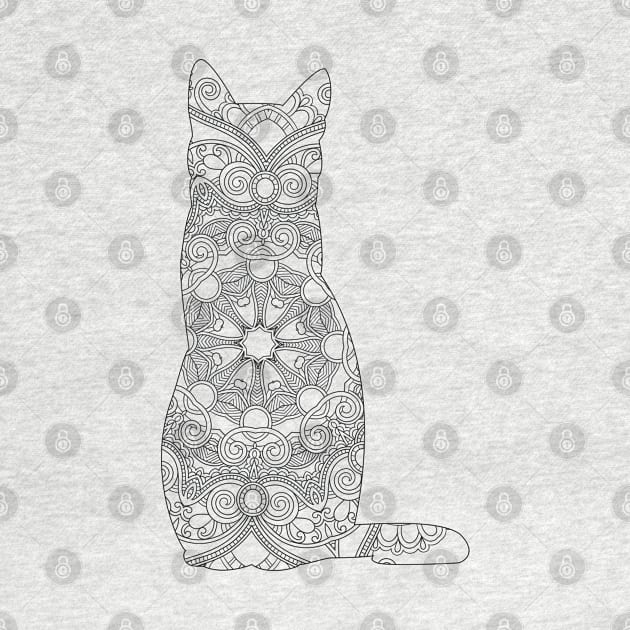 Cat Mandala by KneppDesigns